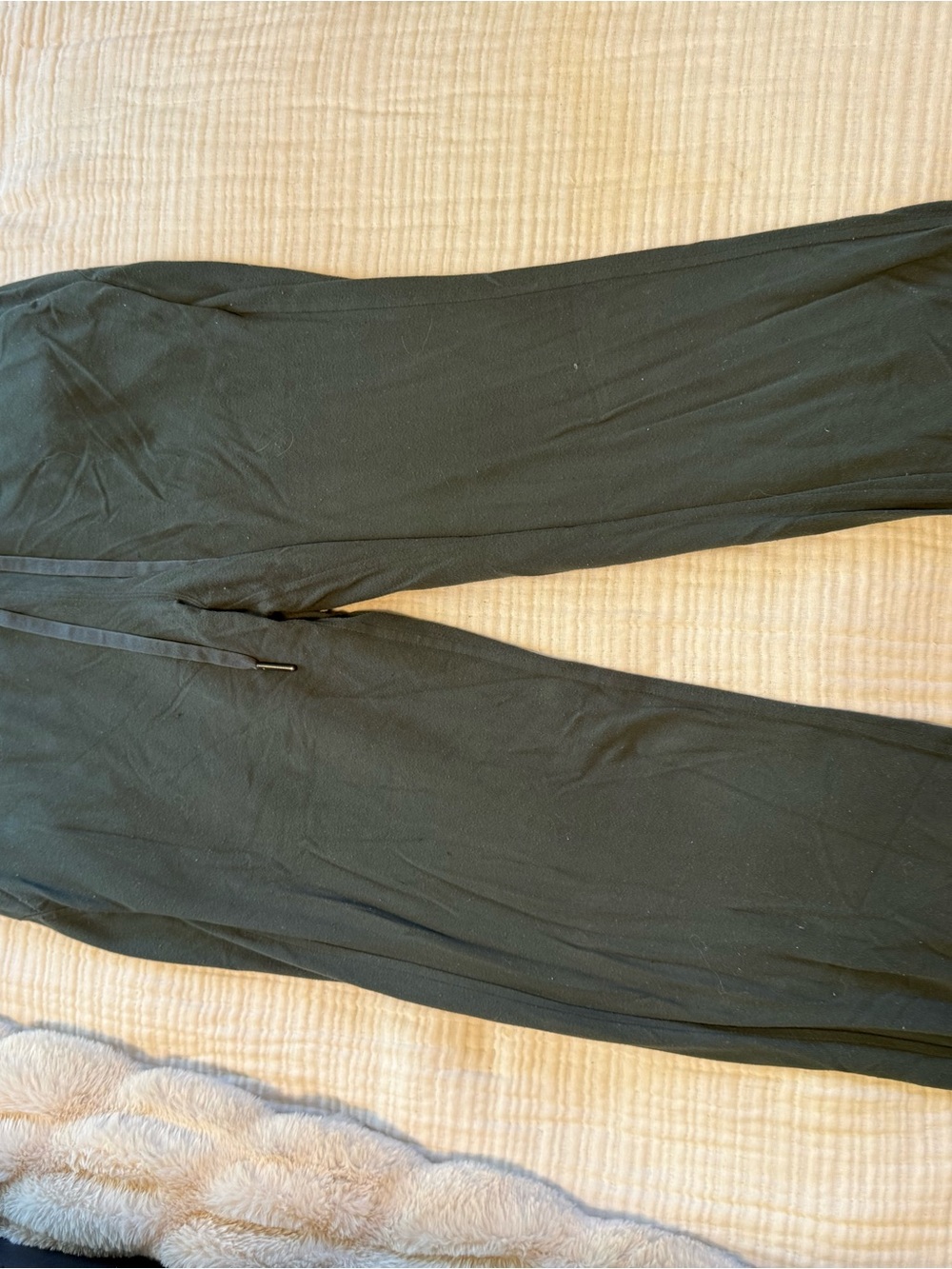 lululemon athletica green Wide-Leg Lounge Pants